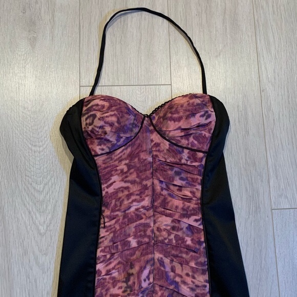 Bebe size XS ruched taffeta dress NWT - Picture 16 of 16